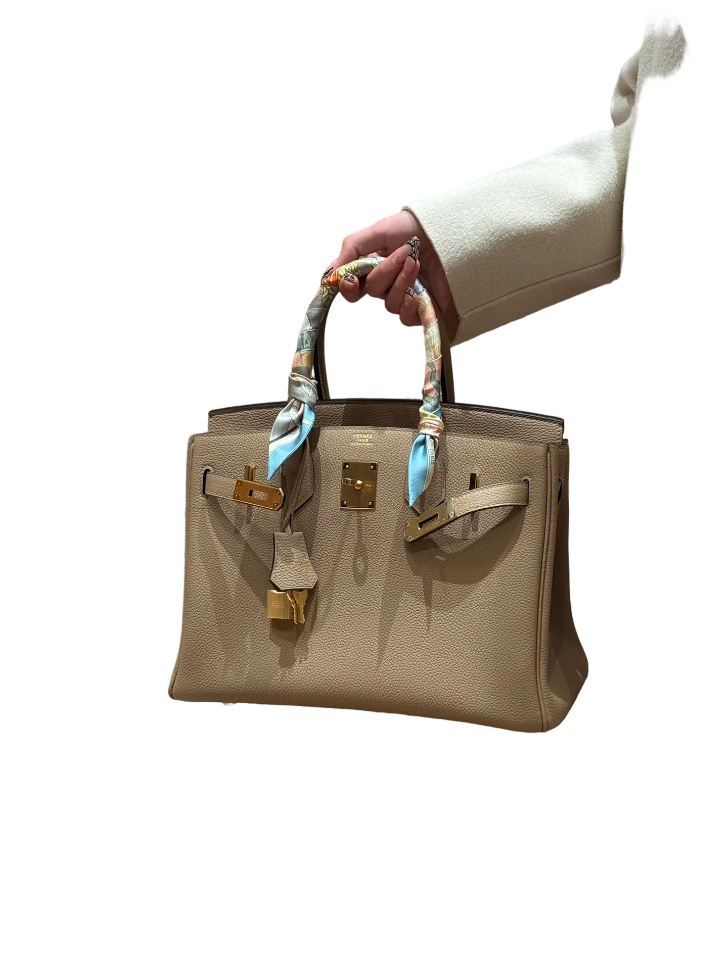 Birkin  Togo – Trench Grey | Gold-Plated