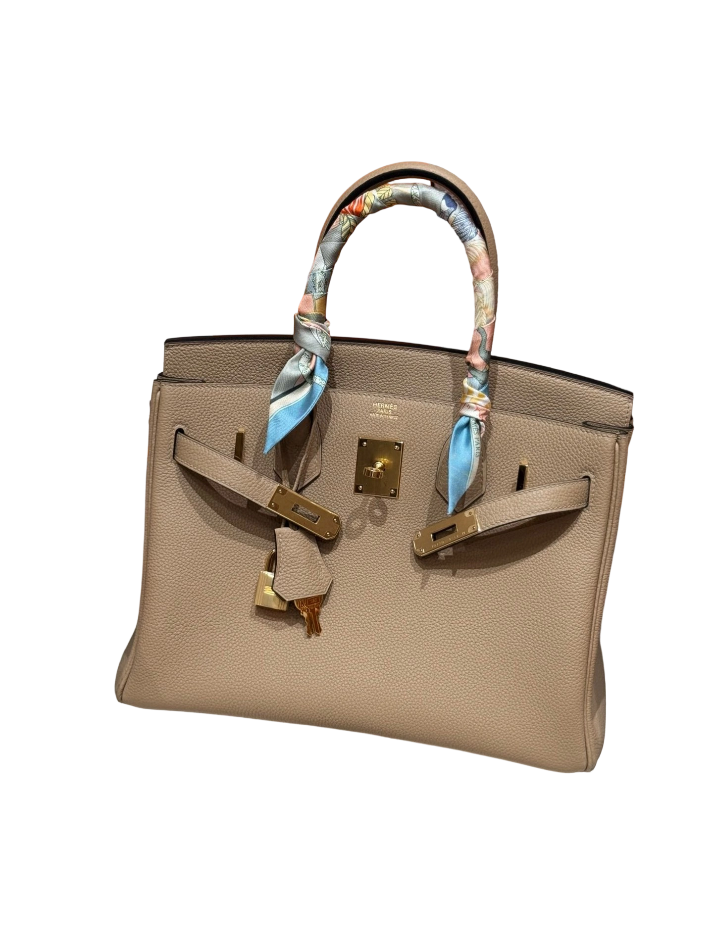 Birkin  Togo – Trench Grey | Gold-Plated