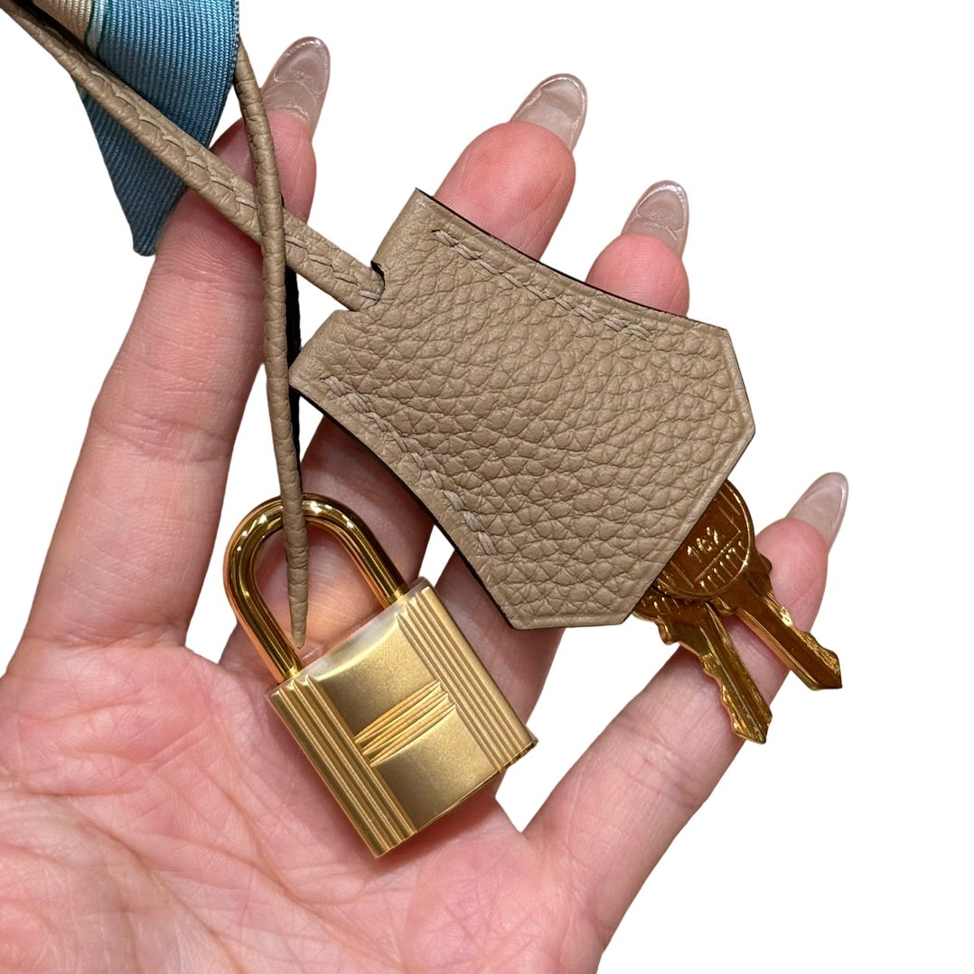 Birkin  Togo – Trench Grey | Gold-Plated