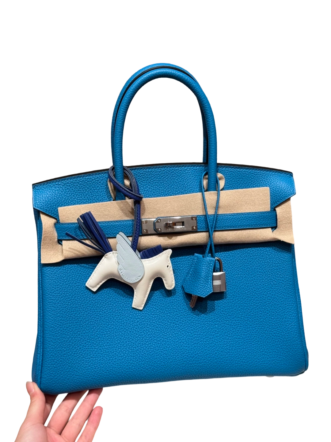 Birkin  Togo – Bleu Zanzibar | Palladium
