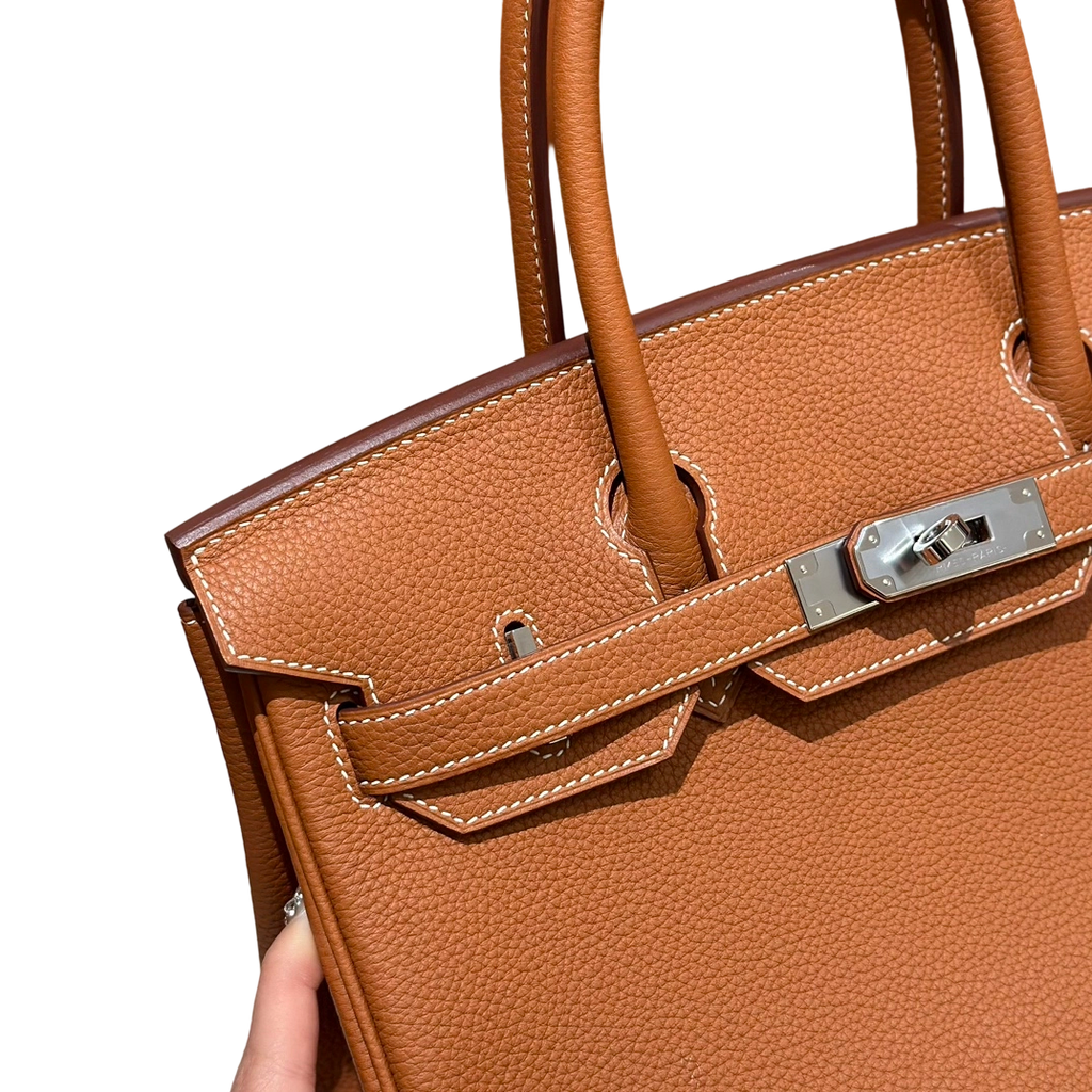 Birkin  Togo – Gold Brown | Palladium