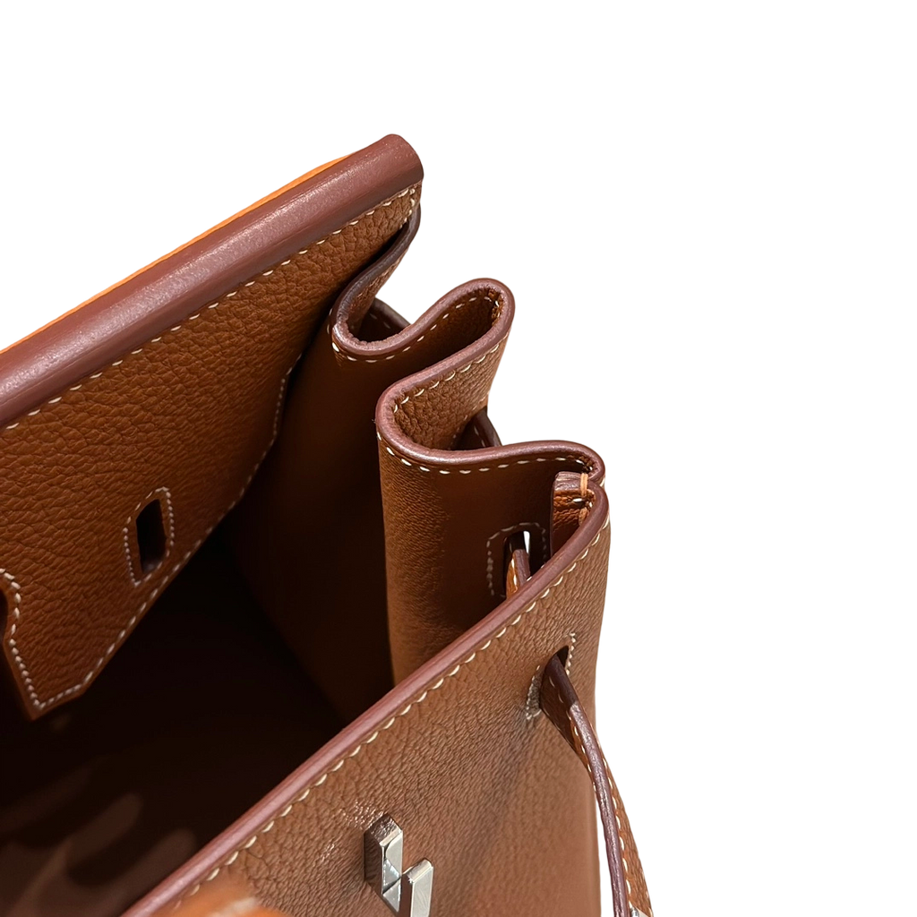 Birkin  Togo – Gold Brown | Palladium