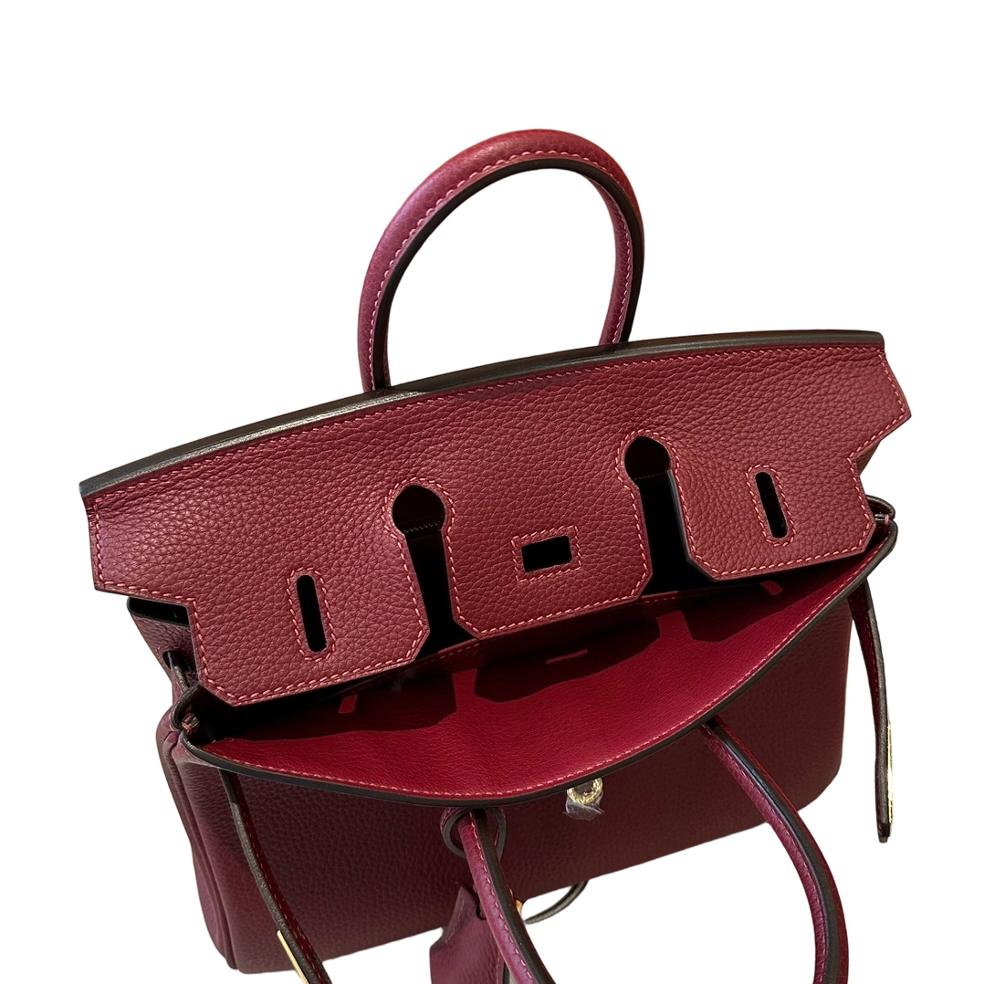 Birkin  Togo – Bordeaux Red | Gold-Plated