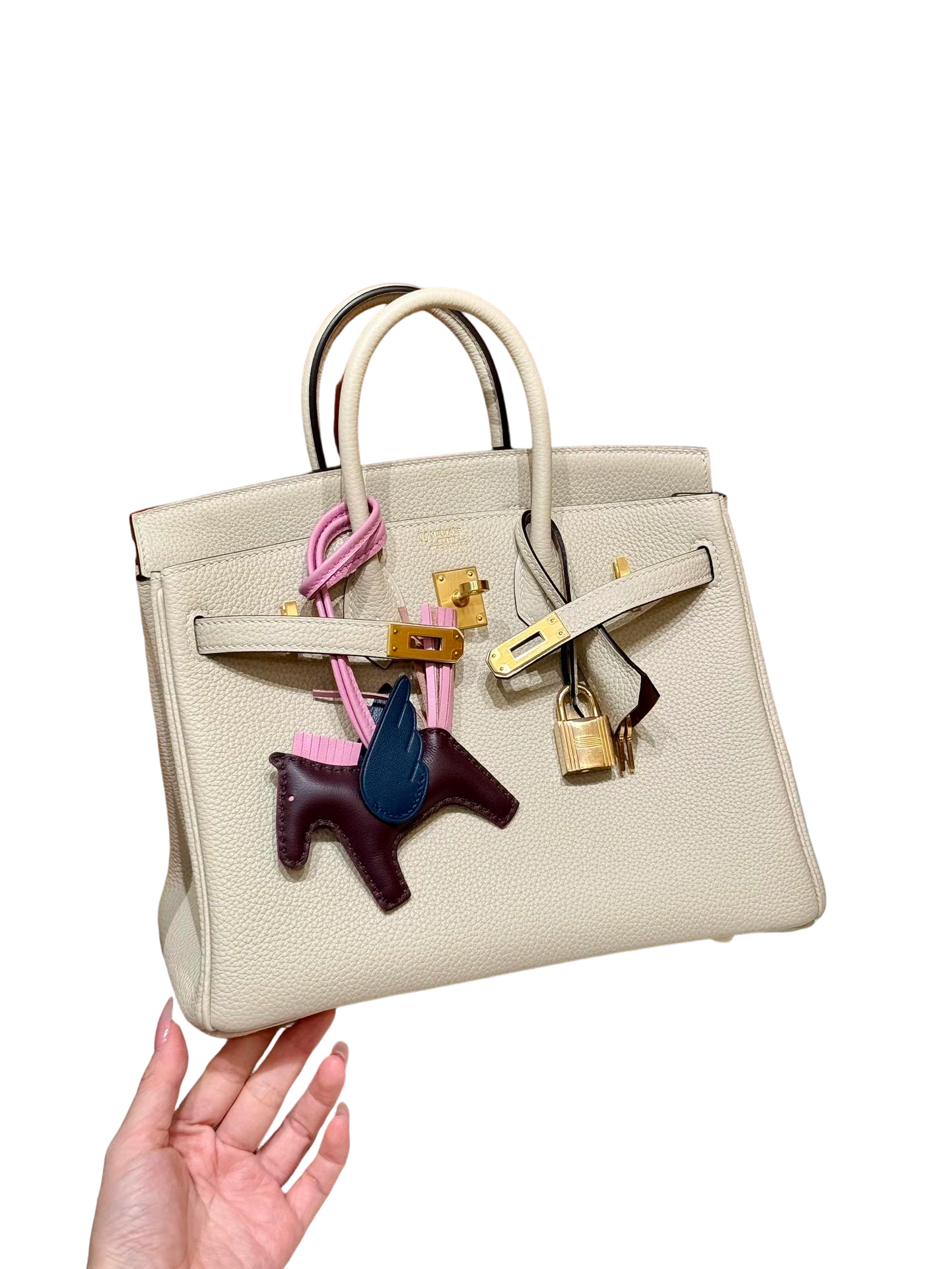 Birkin  Togo – Cream White | Gold-Plated