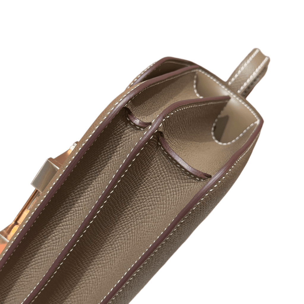 Constance  Epsom – Etoupe | Gold-Plated