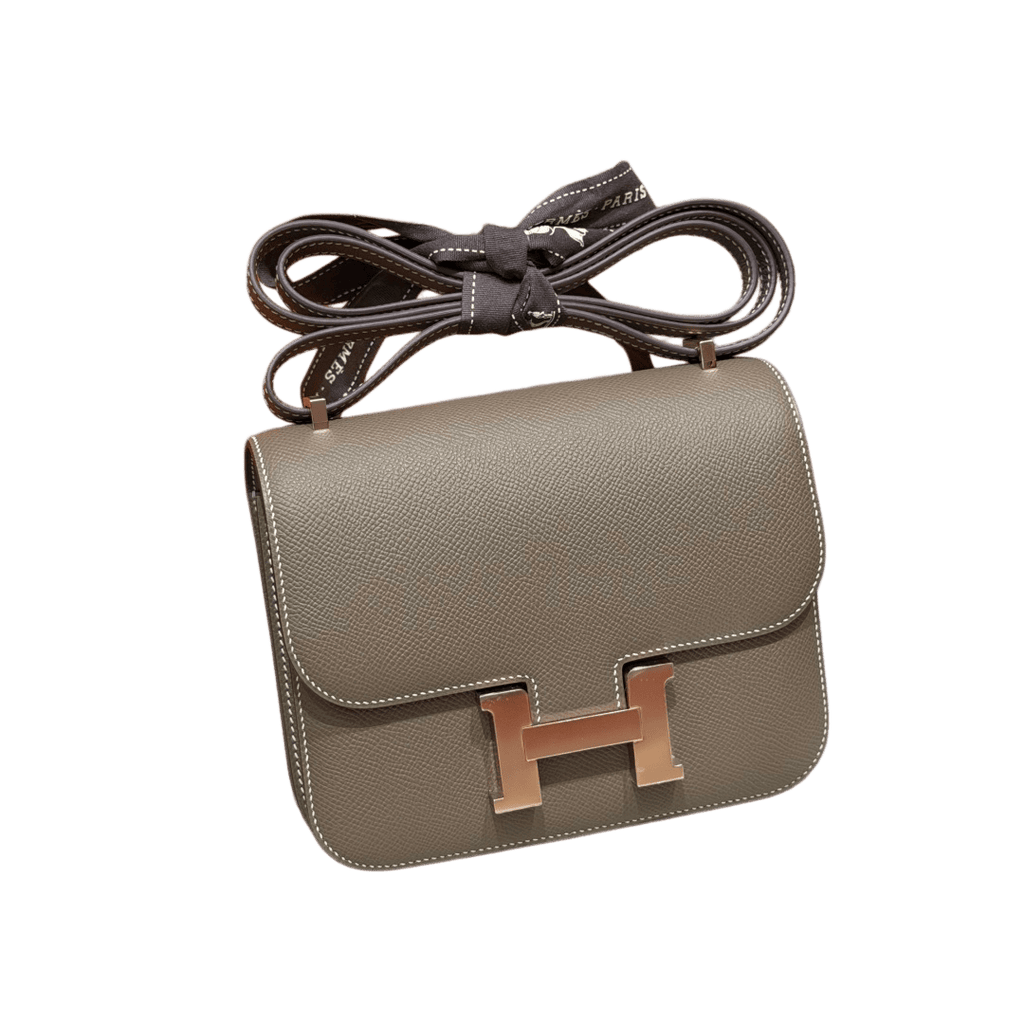 Constance  Epsom – Etoupe | Gold-Plated