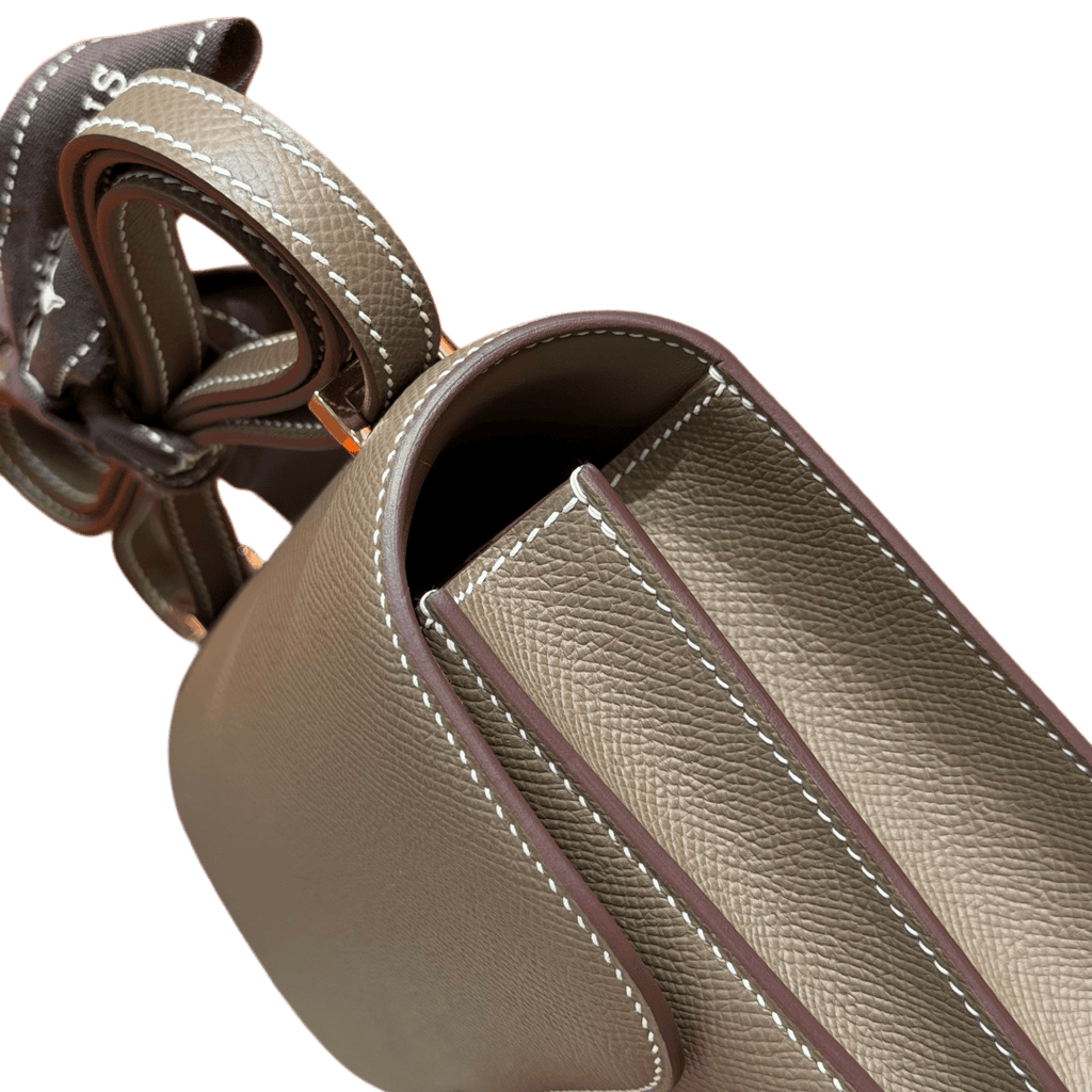 Constance  Epsom – Etoupe | Gold-Plated