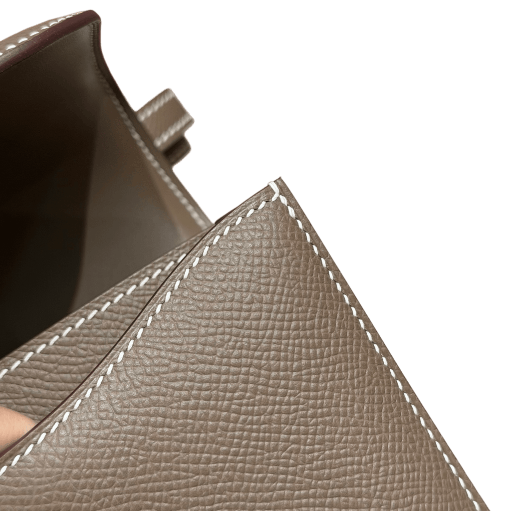 Constance  Epsom – Etoupe | Gold-Plated