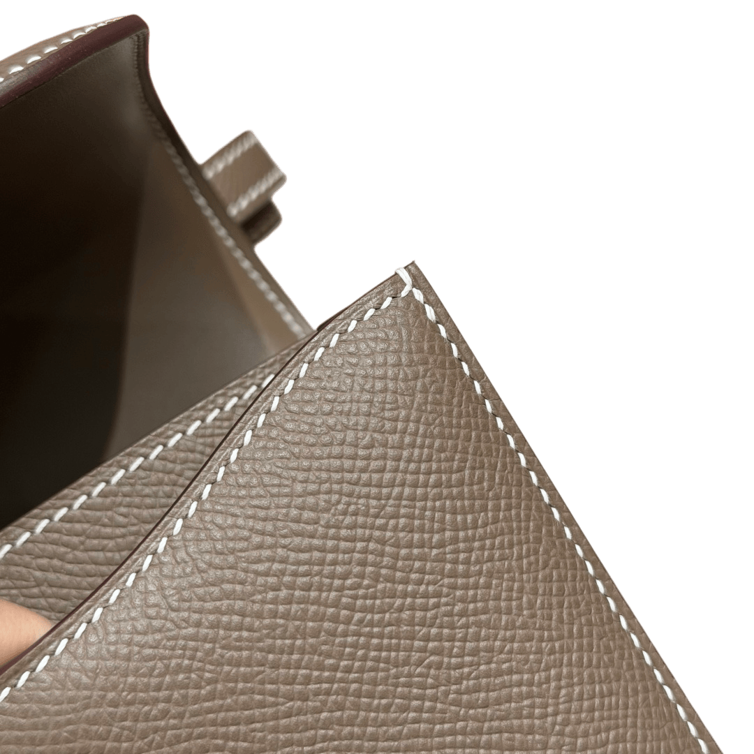 Constance  Epsom – Etoupe | Gold-Plated