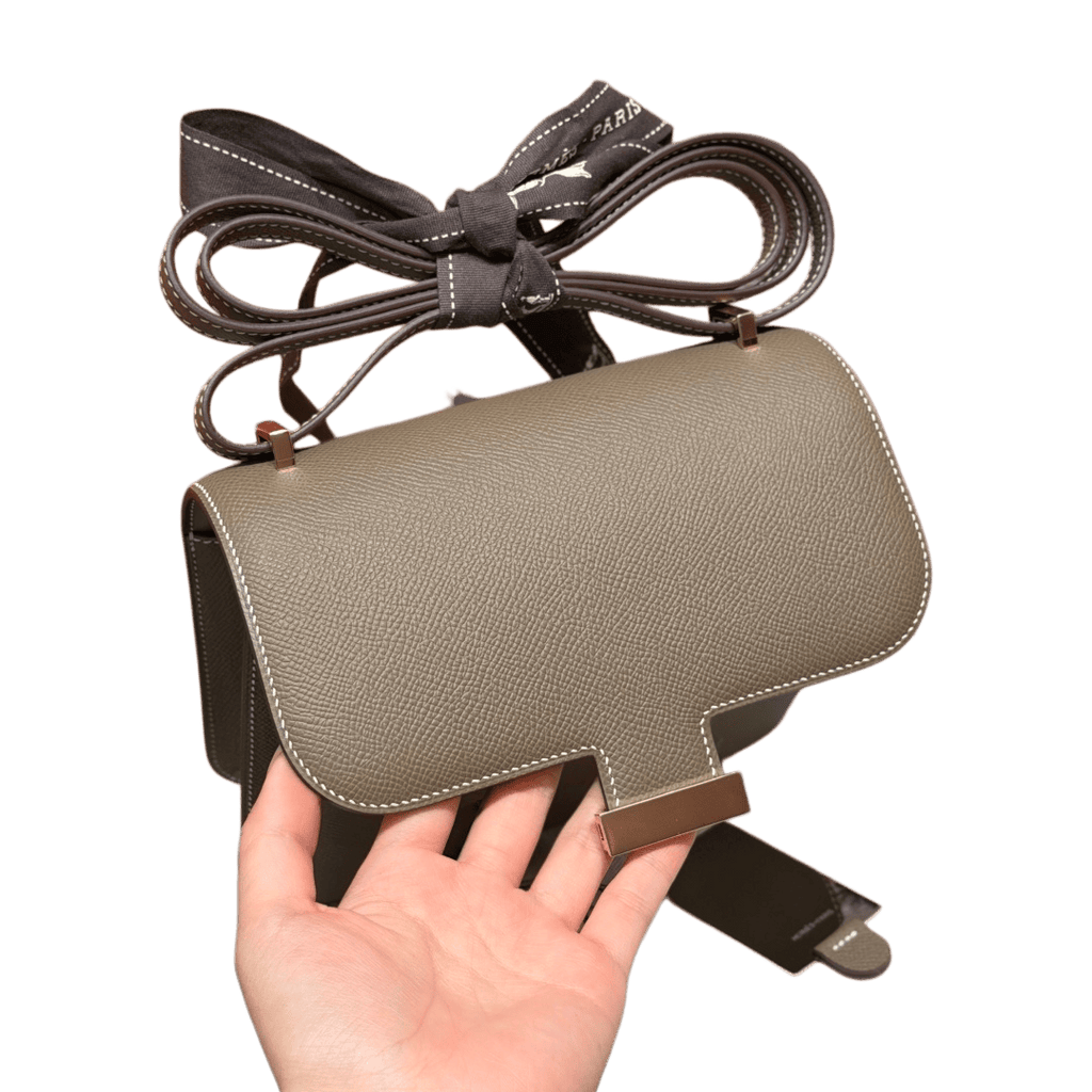 Constance  Epsom – Etoupe | Gold-Plated