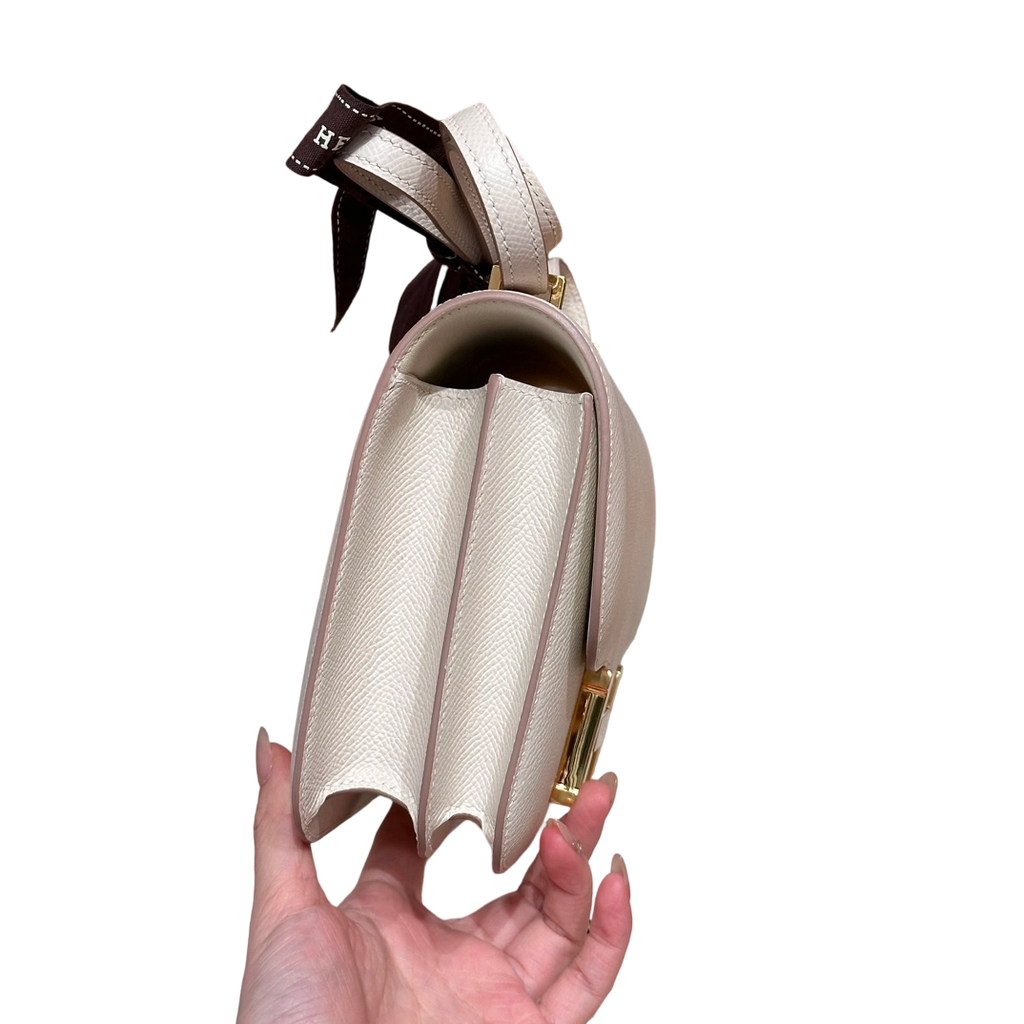 Constance  Epsom – Craie| Gold-Plated