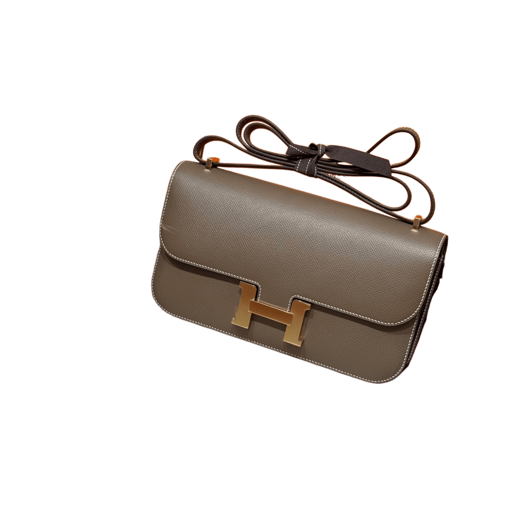 Constance  Epsom  – Etoupe | Gold-Plated