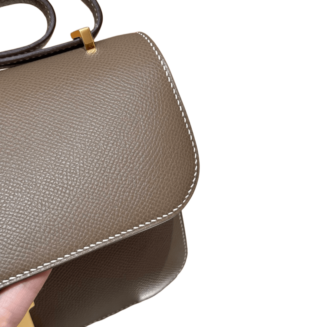 Constance  Epsom  – Etoupe | Gold-Plated