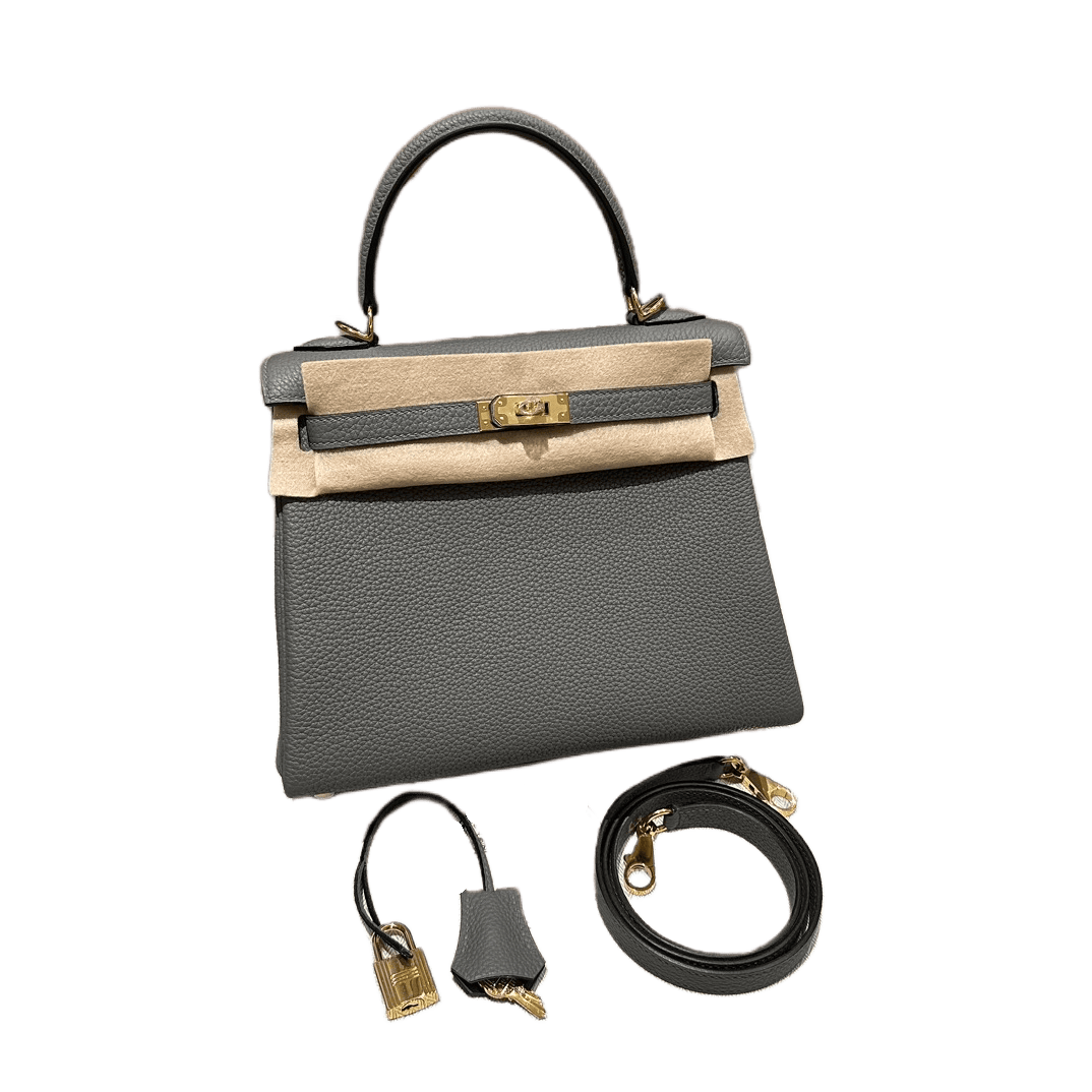 Kelly  Togo – Storm Cloud Grey | Gold-Plated