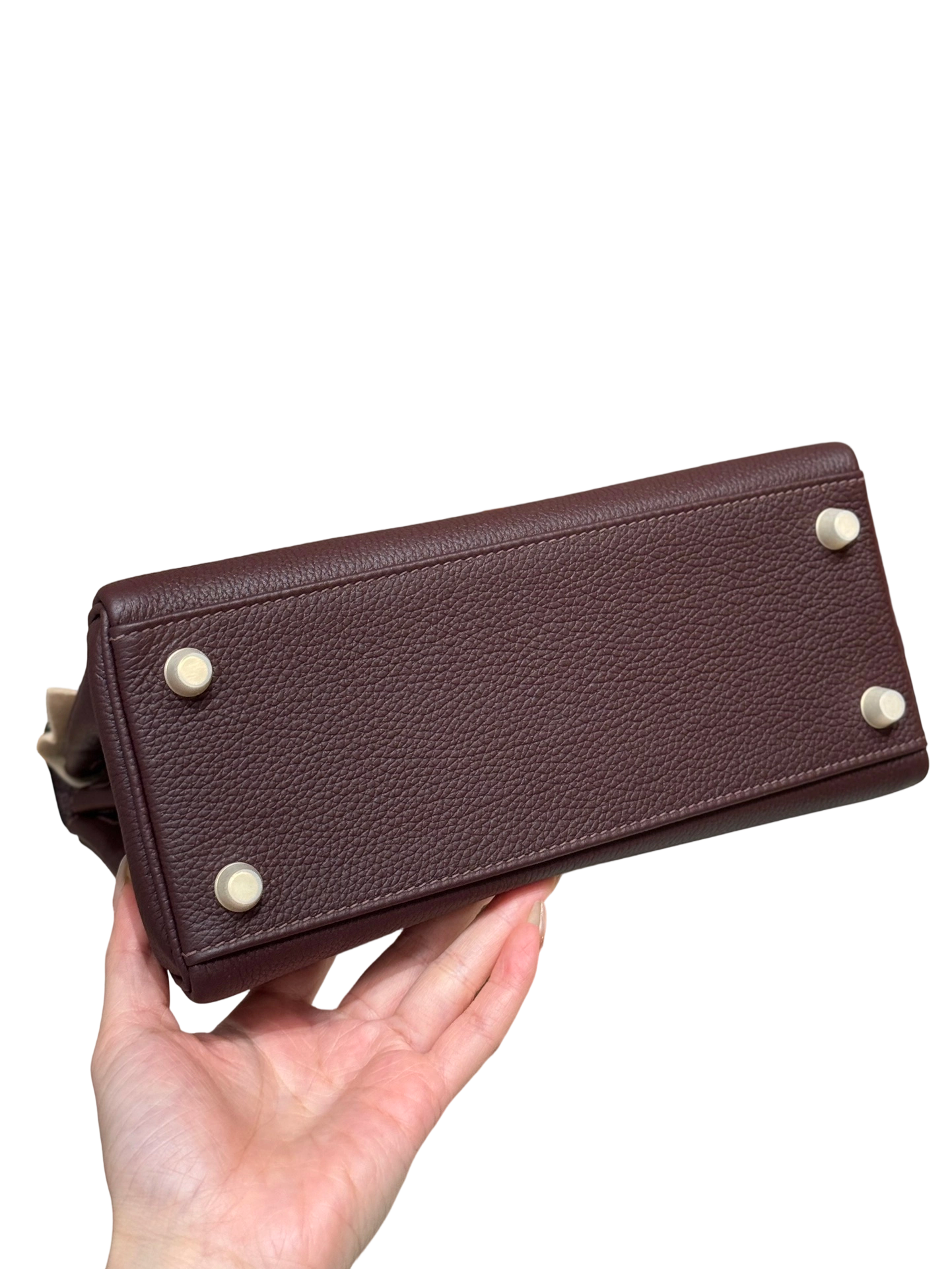 Kelly  Togo – Saddle Red | Gold-Plated