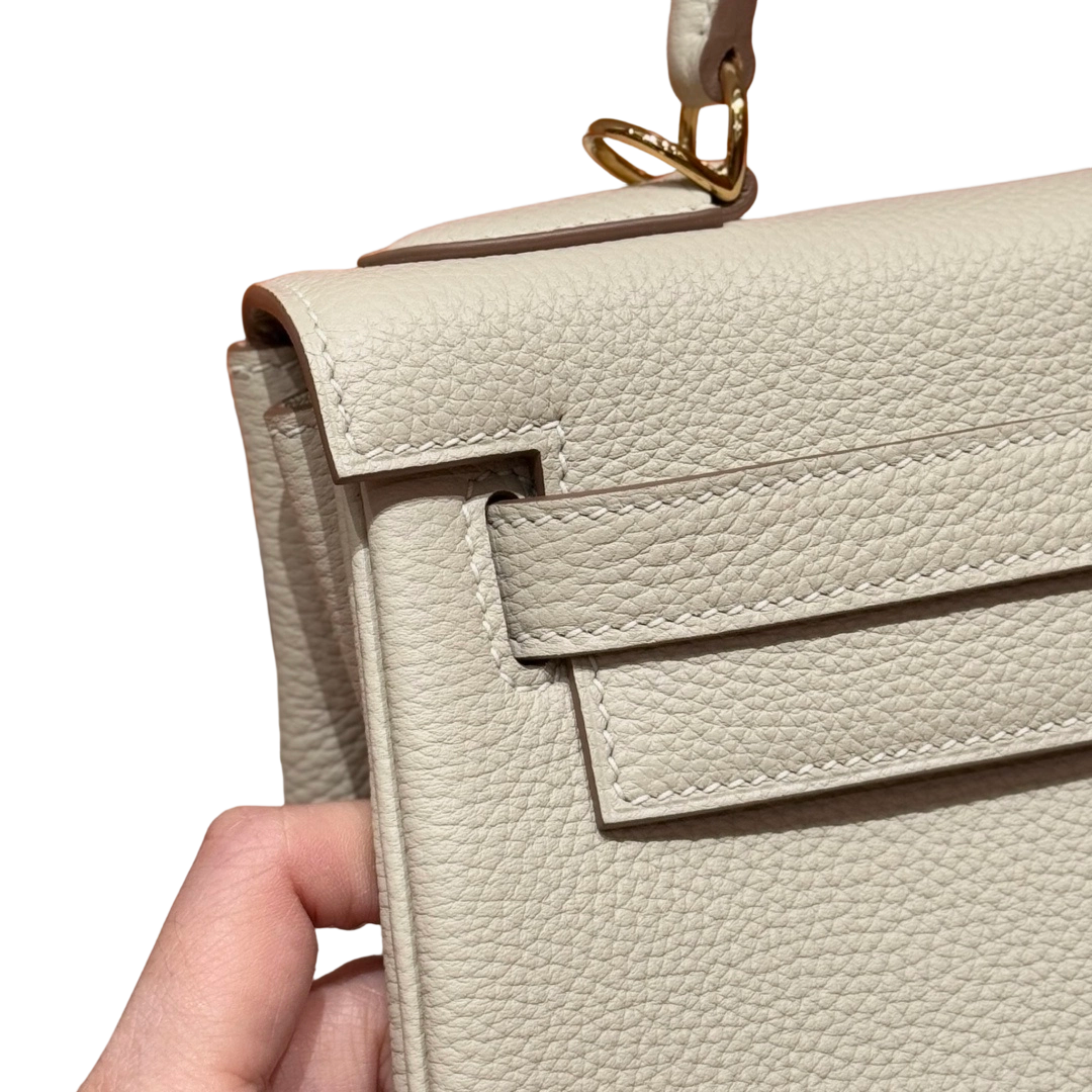 Kelly  Togo – Milkshake White | Gold-Plated