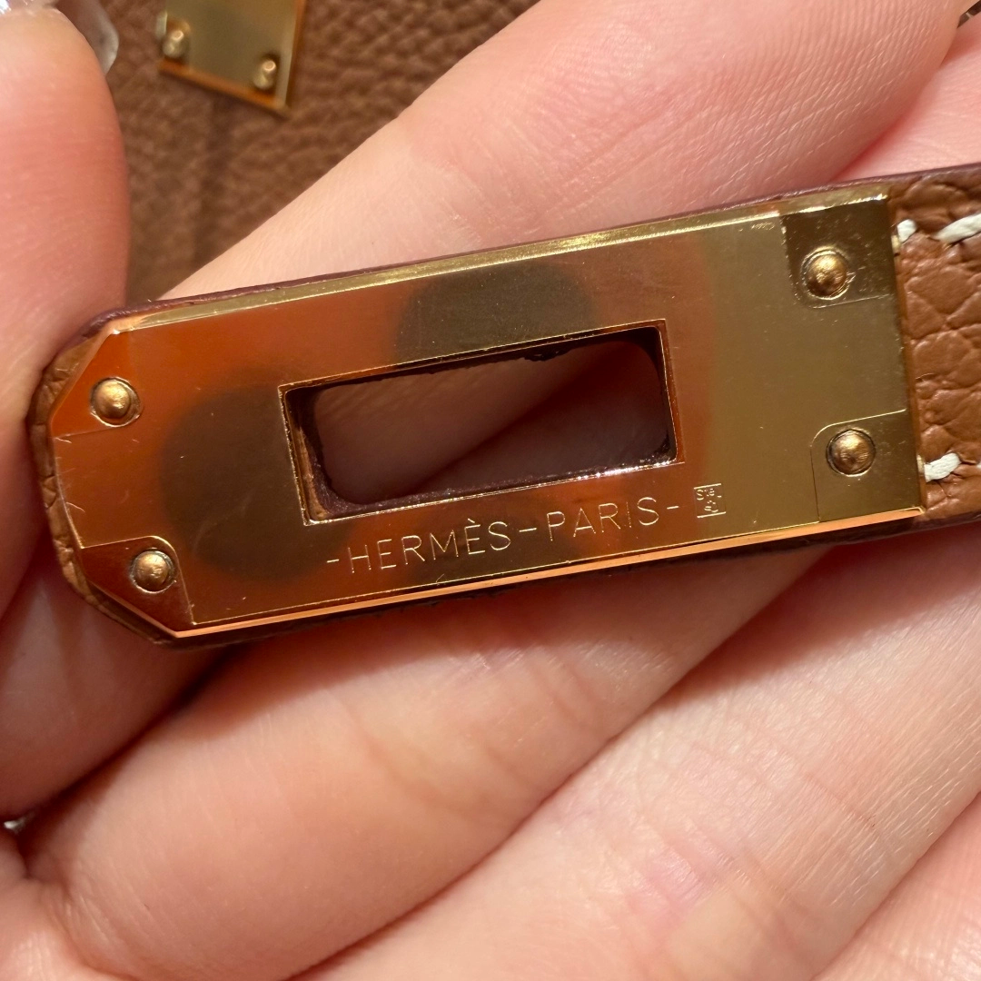 Kelly  Togo – Gold Brown | Gold-Plated