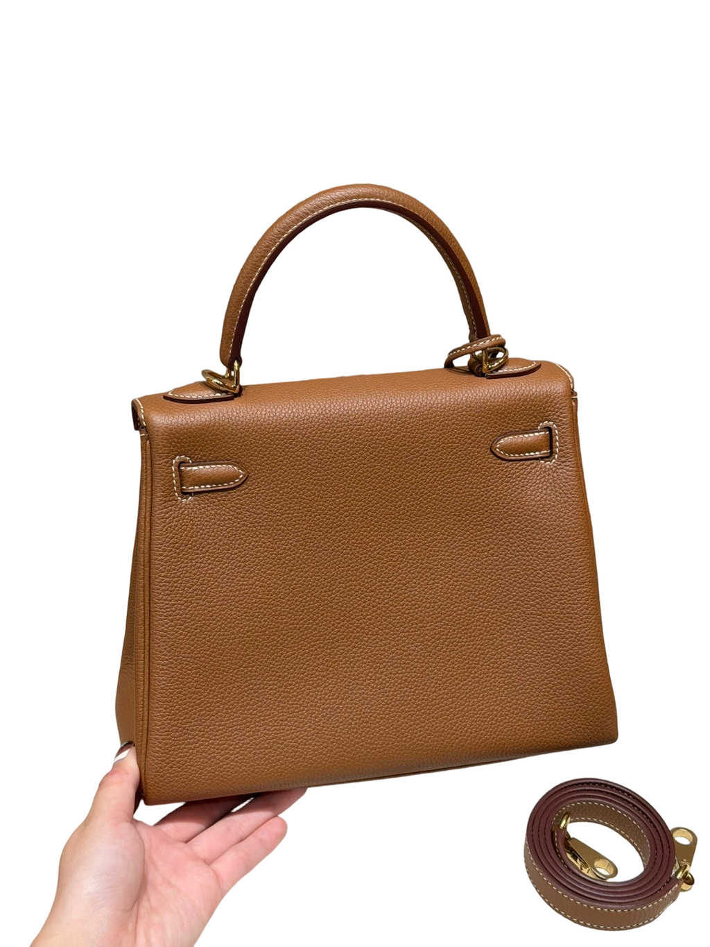 Kelly  Togo – Gold Brown | Gold-Plated