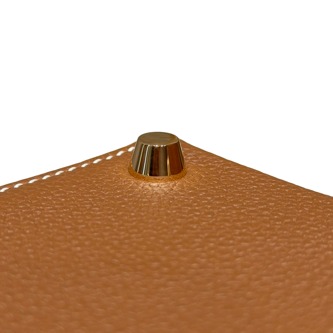 Kelly  Togo – Gold Brown | Gold-Plated