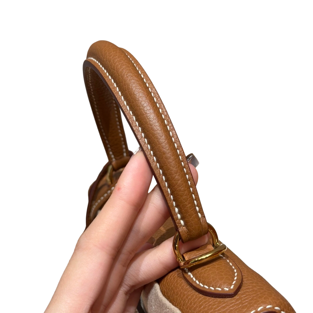 Kelly  Togo – Gold Brown | Gold-Plated