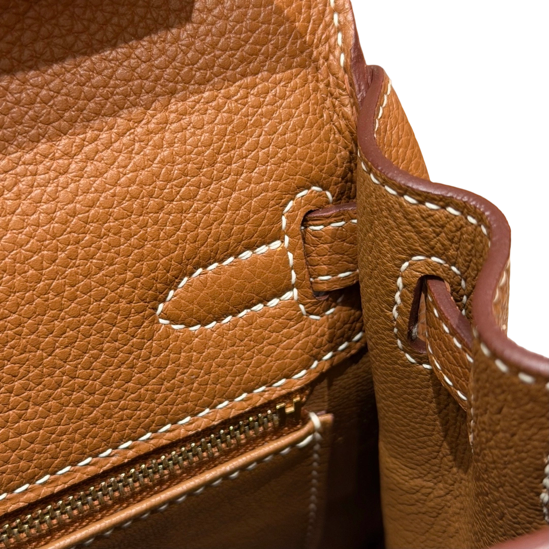 Kelly  Togo – Gold Brown | Gold-Plated