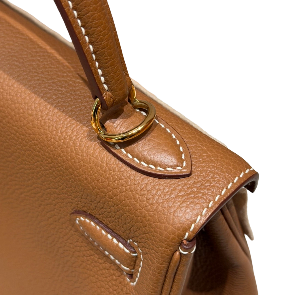 Kelly  Togo – Gold Brown | Gold-Plated