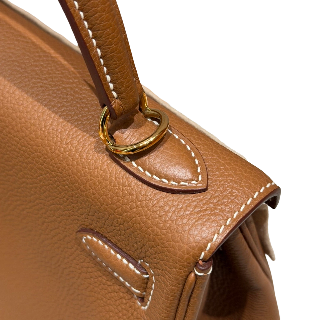 Kelly  Togo – Gold Brown | Gold-Plated
