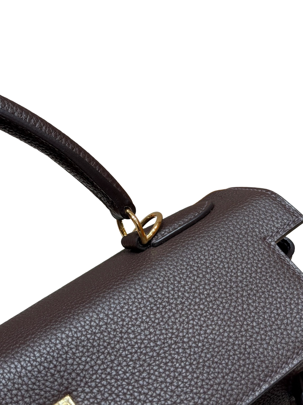 Kelly  Togo – Chocolate Brown | Gold-Plated
