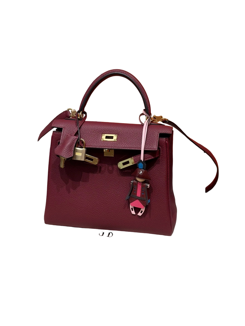 Kelly  Togo – Hermès Red | Gold-Plated