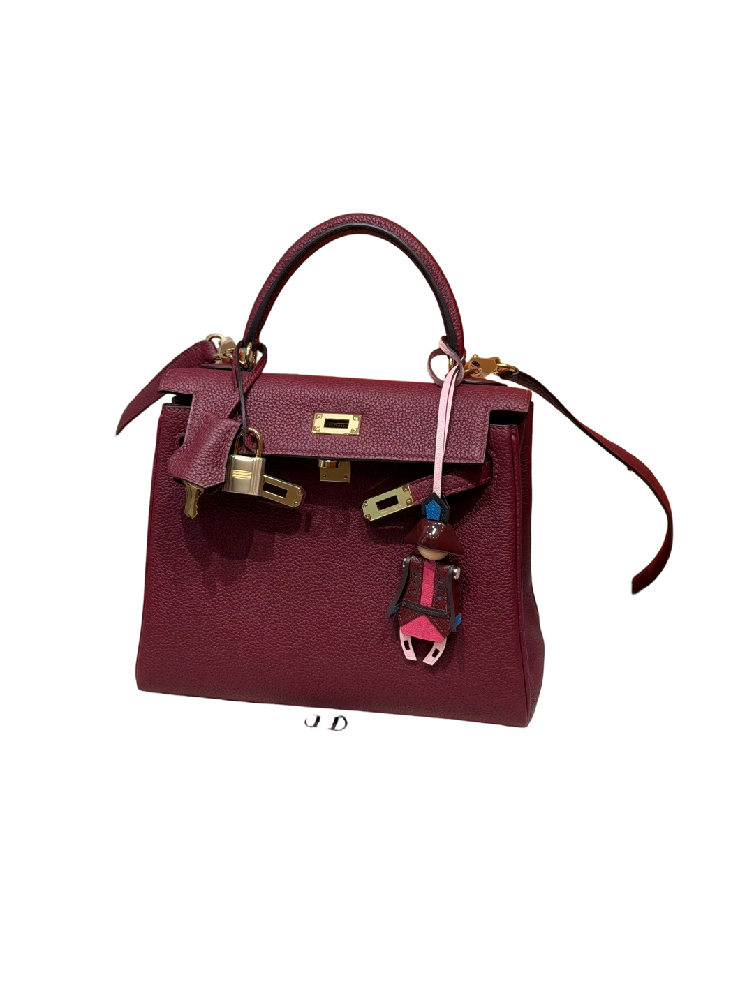Kelly  Togo – Hermès Red | Gold-Plated