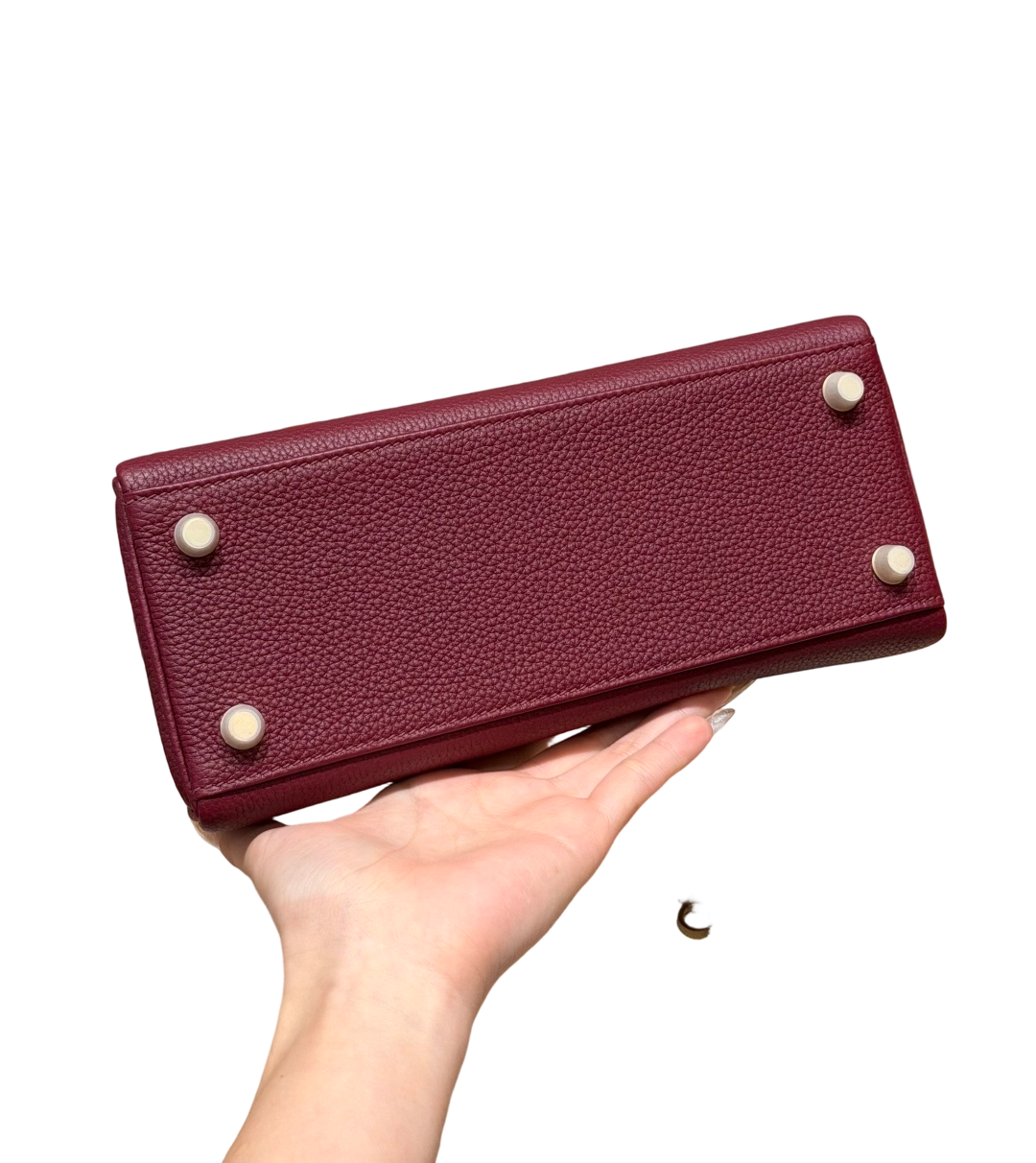 Kelly  Togo – Hermès Red | Gold-Plated