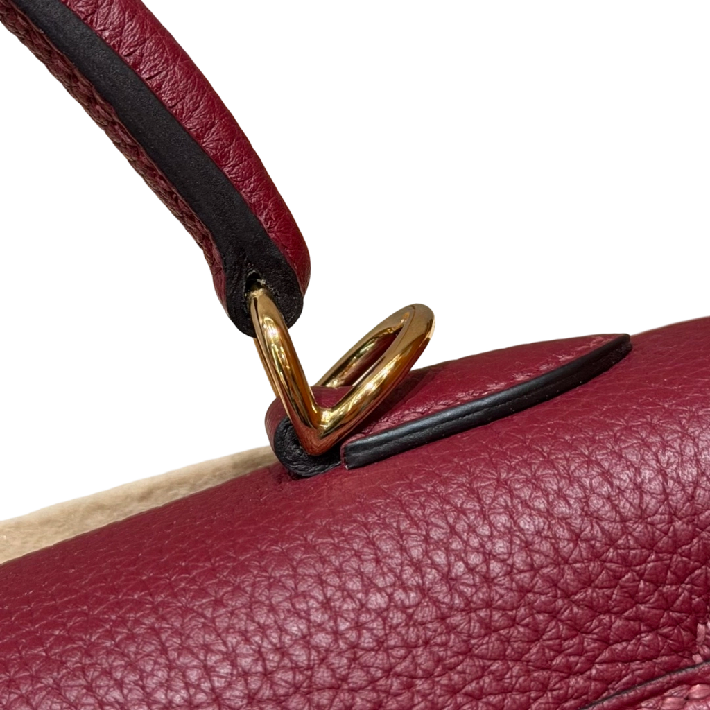 Kelly  Togo – Hermès Red | Gold-Plated