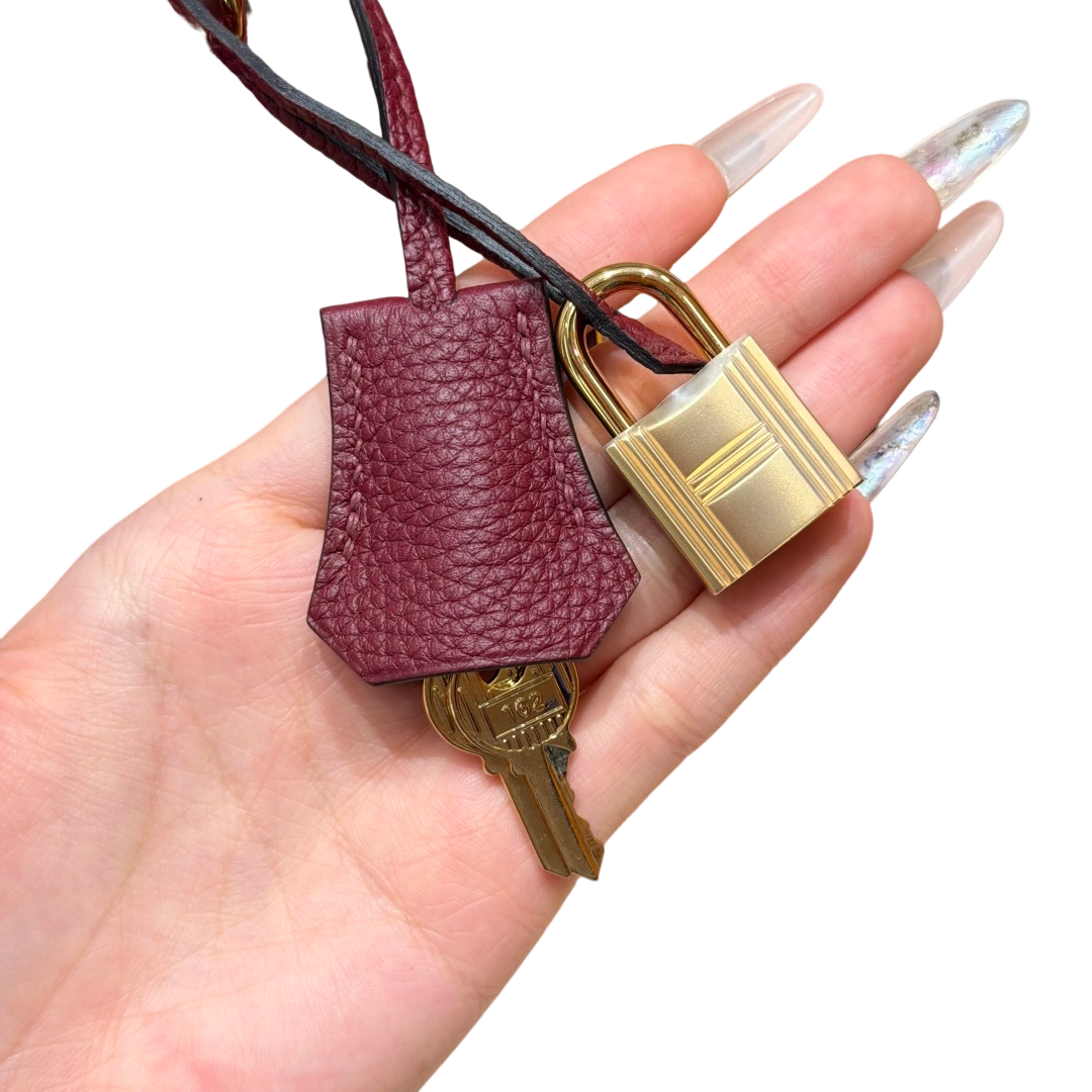 Kelly  Togo – Hermès Red | Gold-Plated
