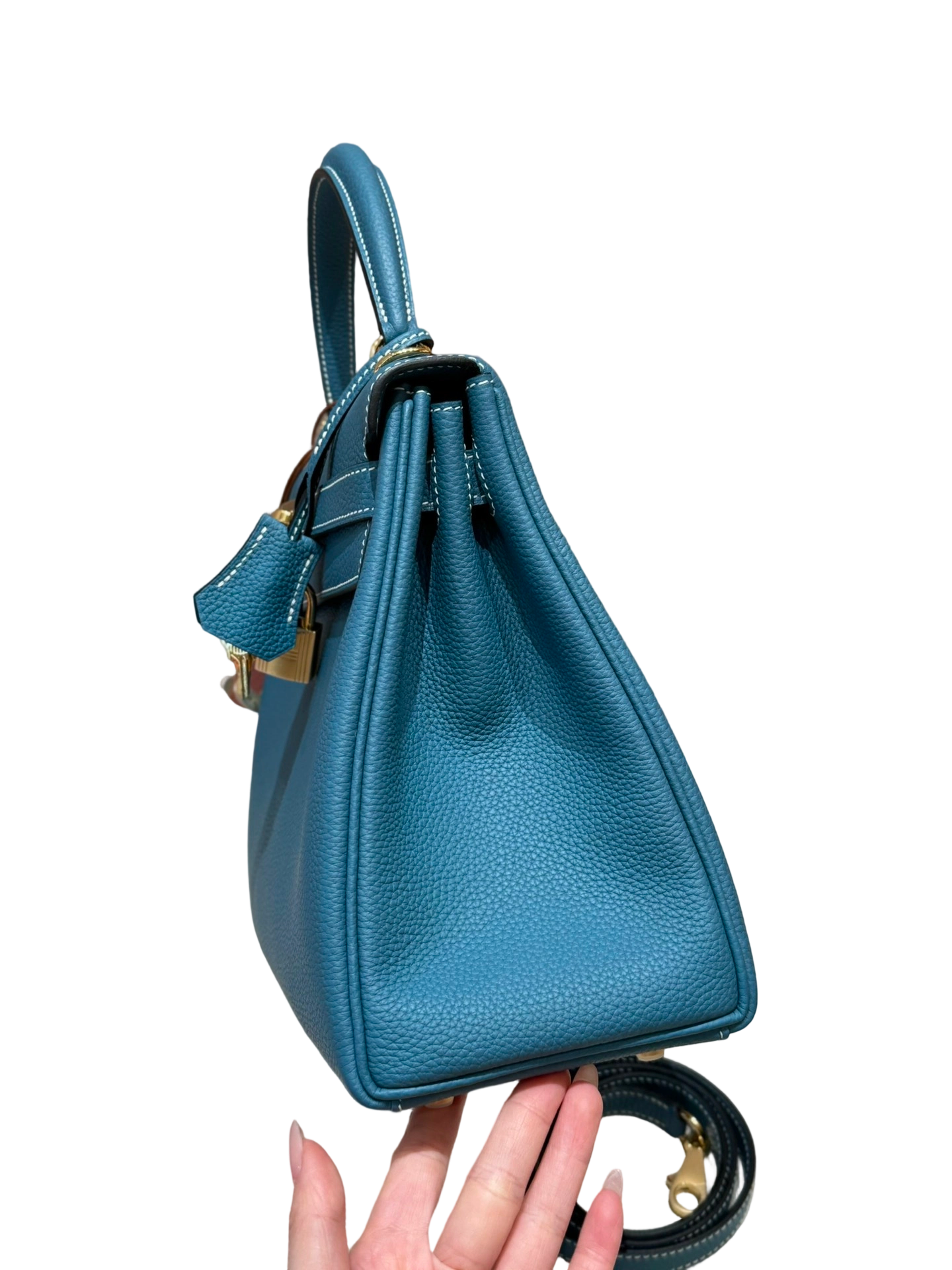 Kelly  Togo – Bleu Jean | Gold-Plated