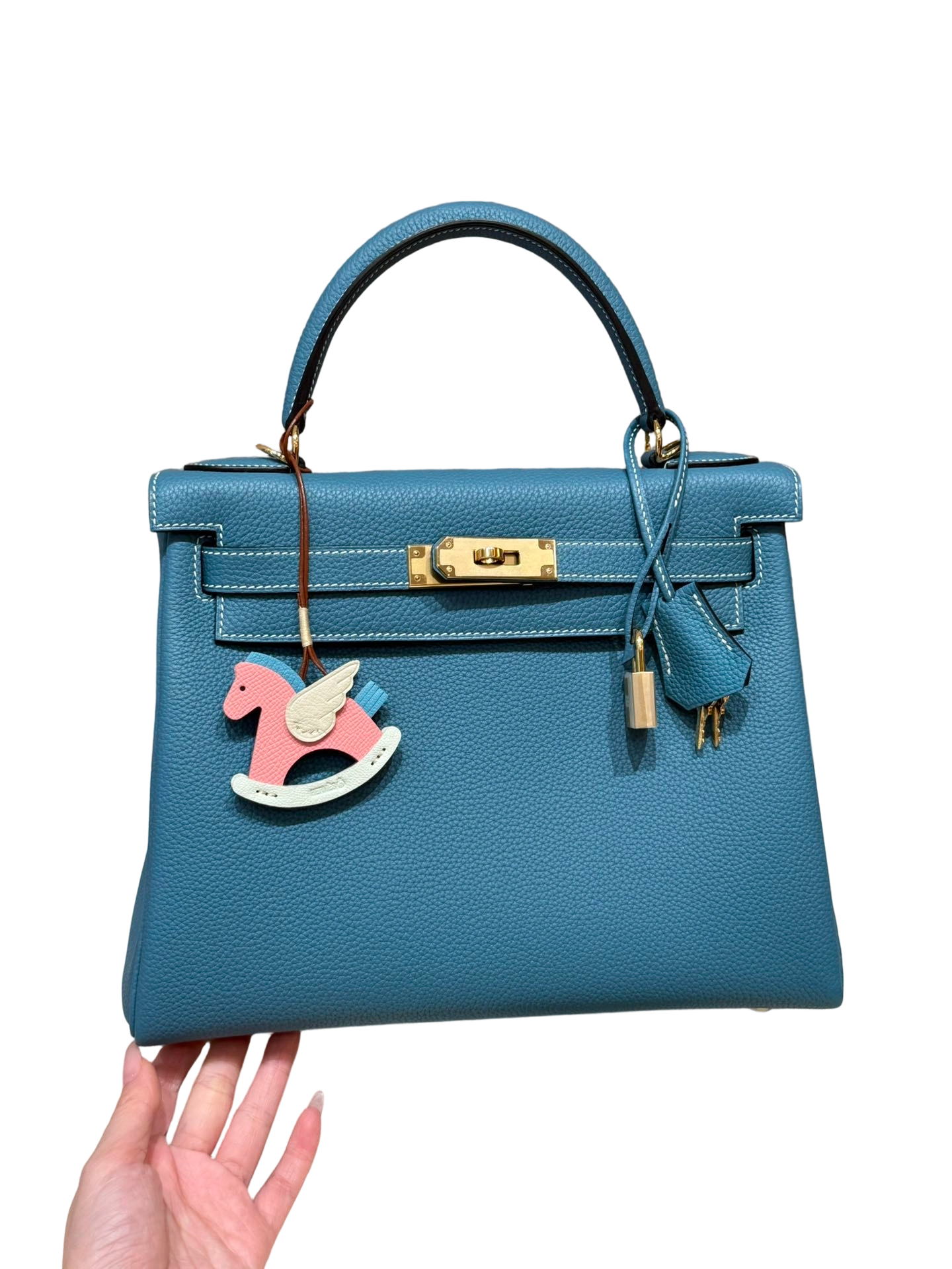 Kelly  Togo – Bleu Jean | Gold-Plated