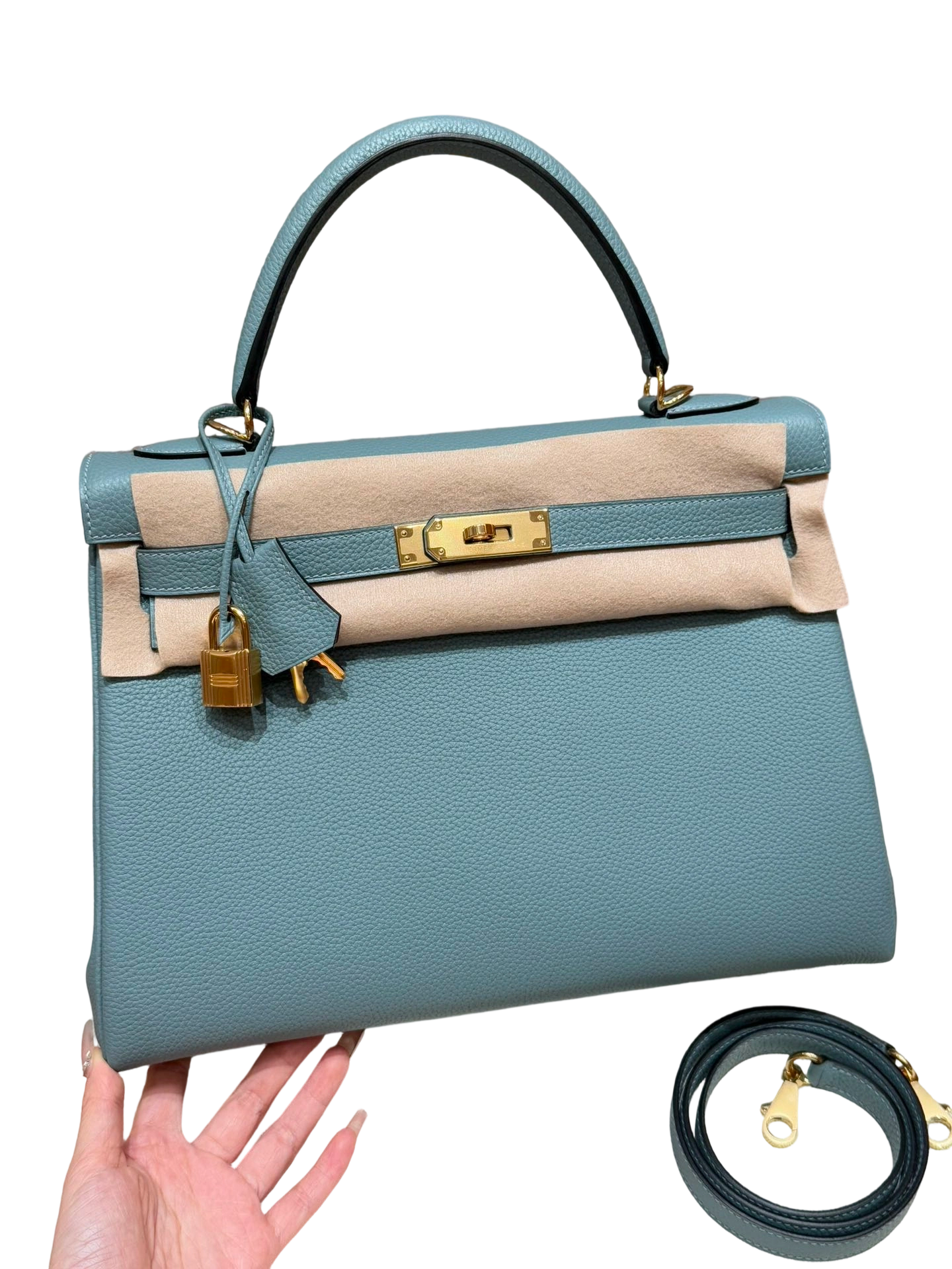 Togo – Bleu Ciel | Gold-Plated