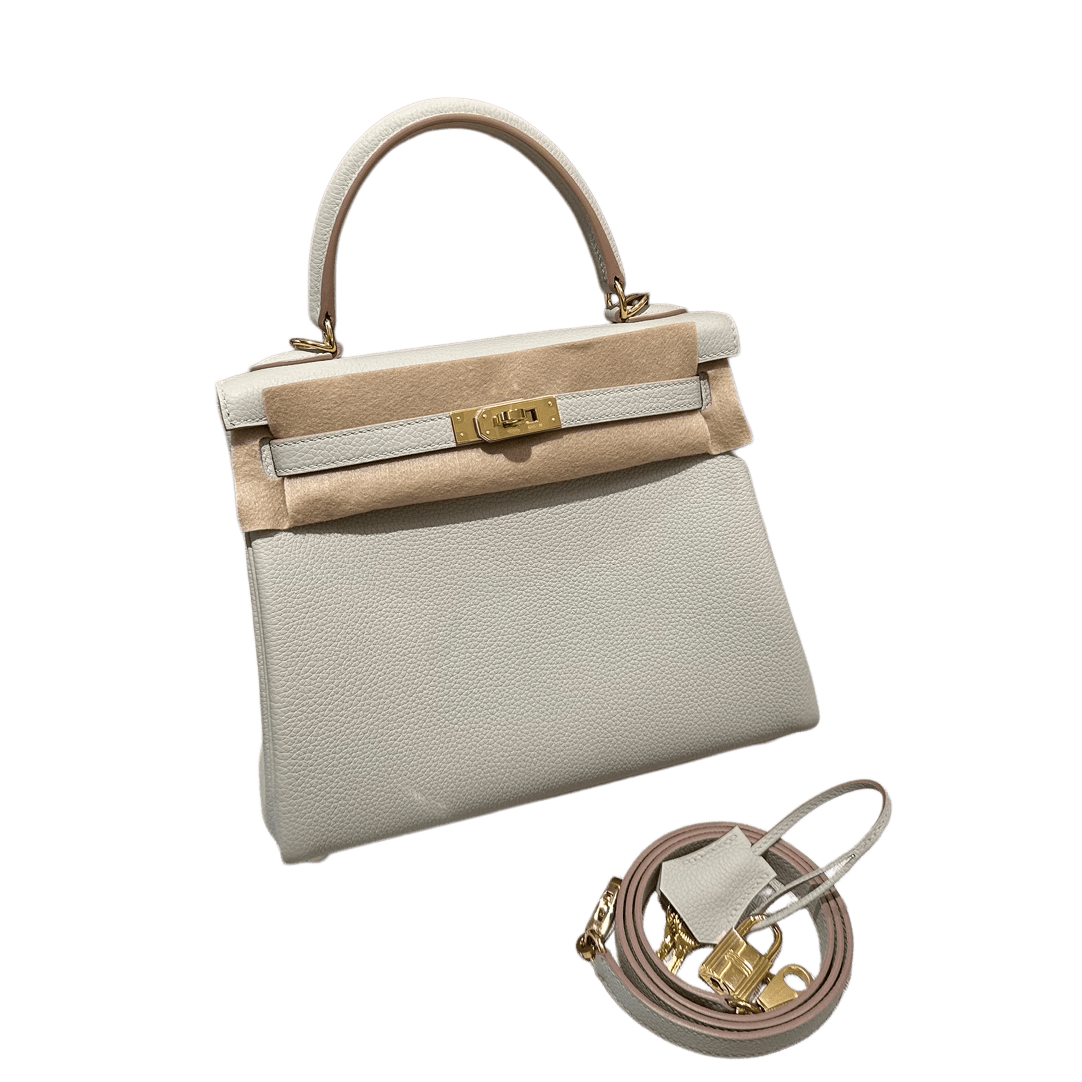 Kelly  Togo – Glacier White | Gold-Plated