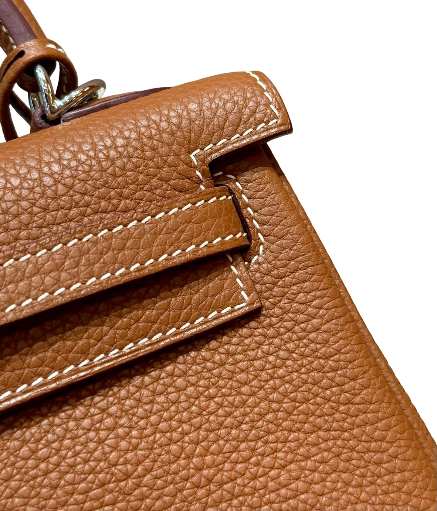Kelly  Togo – Gold Brown (Neck Grain) | Palladium