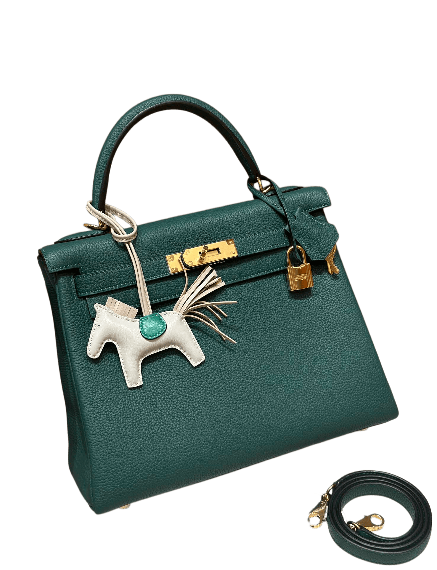 Kelly  Togo – Peacock Green | Gold-Plated