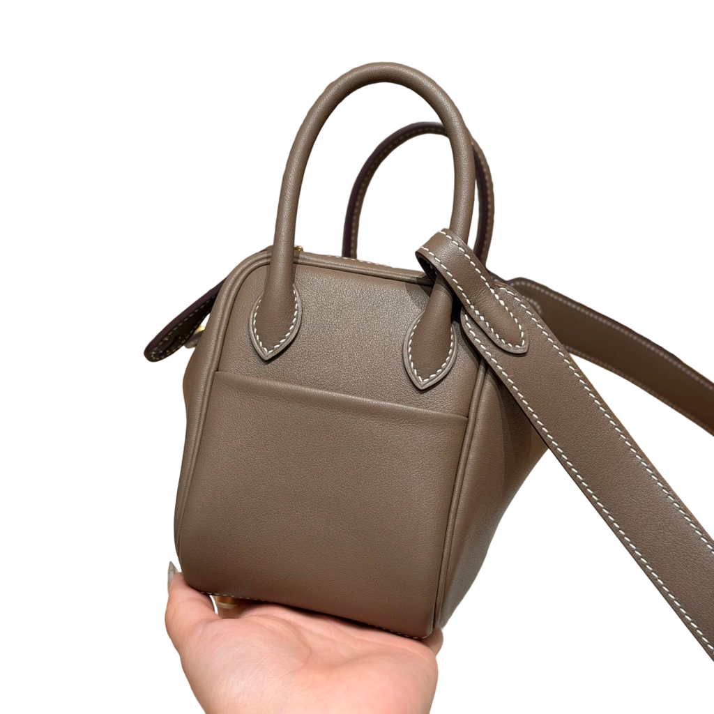 Lindy  Clemence – Etoupe | Gold-Plated