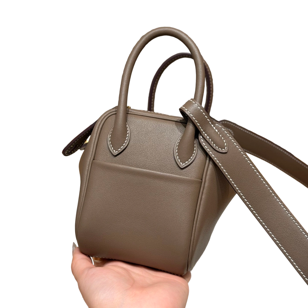 Lindy  Clemence – Etoupe | Gold-Plated