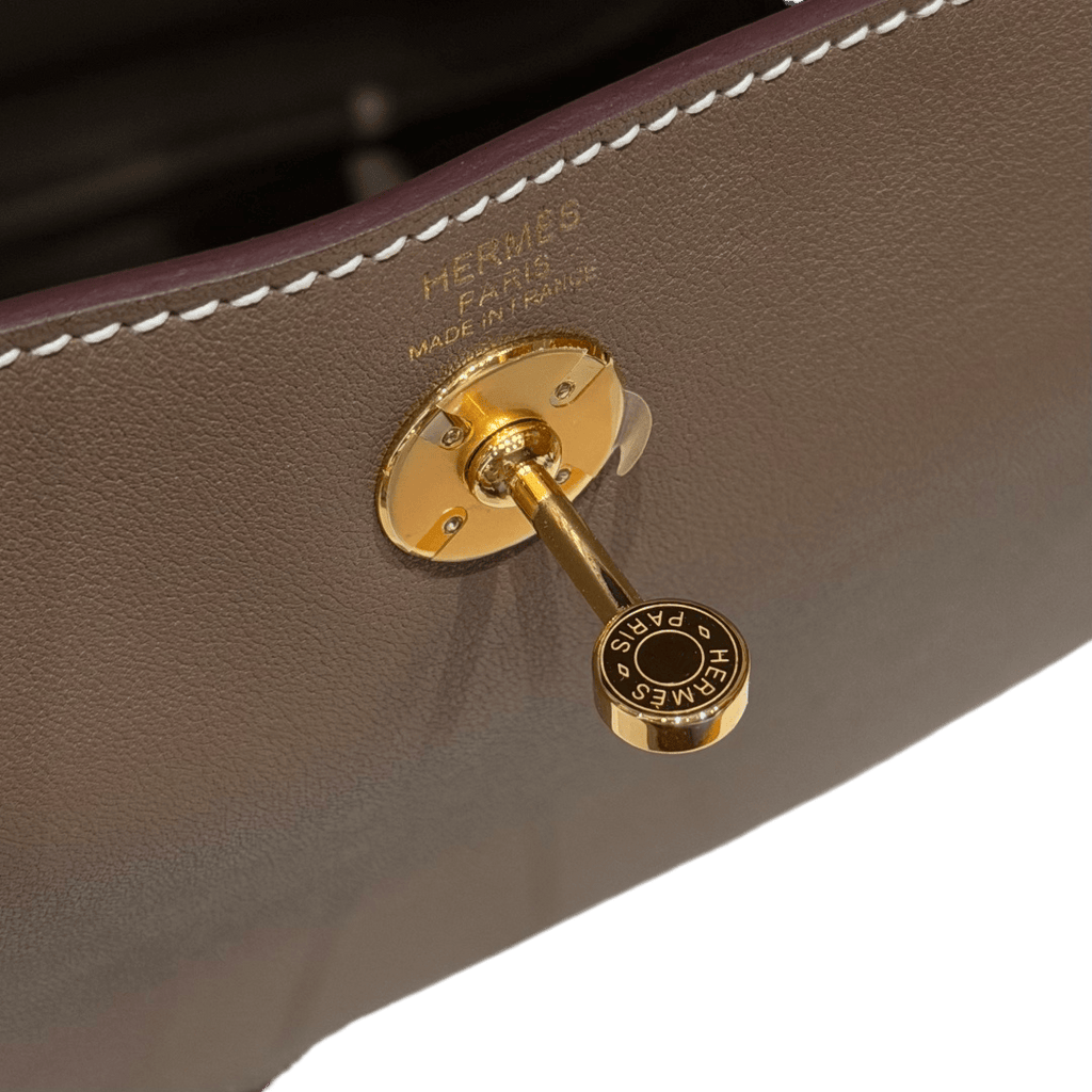 Lindy  Clemence – Etoupe | Gold-Plated
