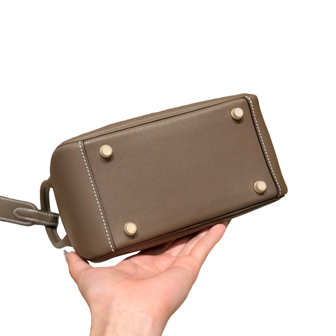 Lindy  Clemence – Etoupe | Gold-Plated