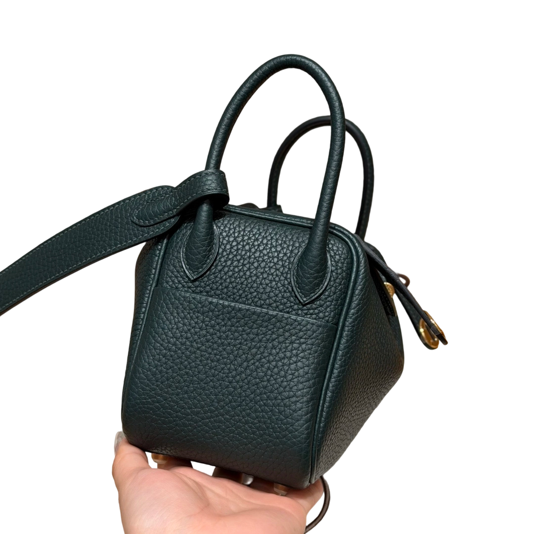 Lindy  Clemence – Vert Foncé | Gold-Plated