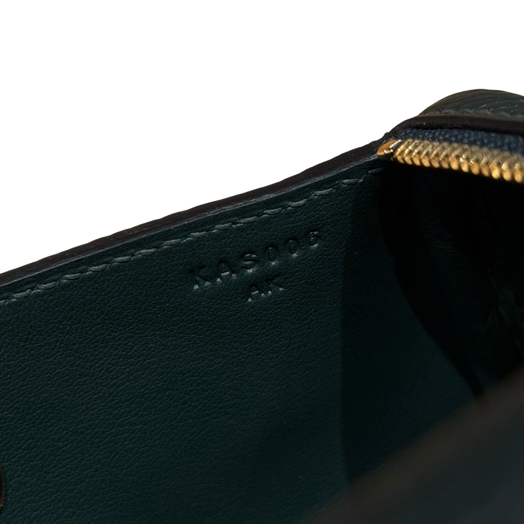 Lindy  Clemence – Vert Foncé | Gold-Plated