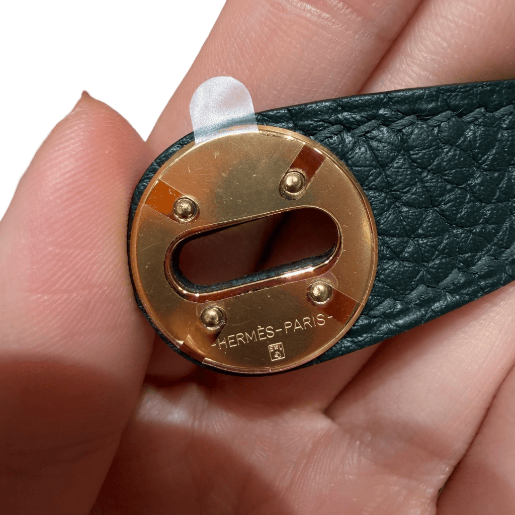 Lindy  Clemence – Vert Foncé | Gold-Plated