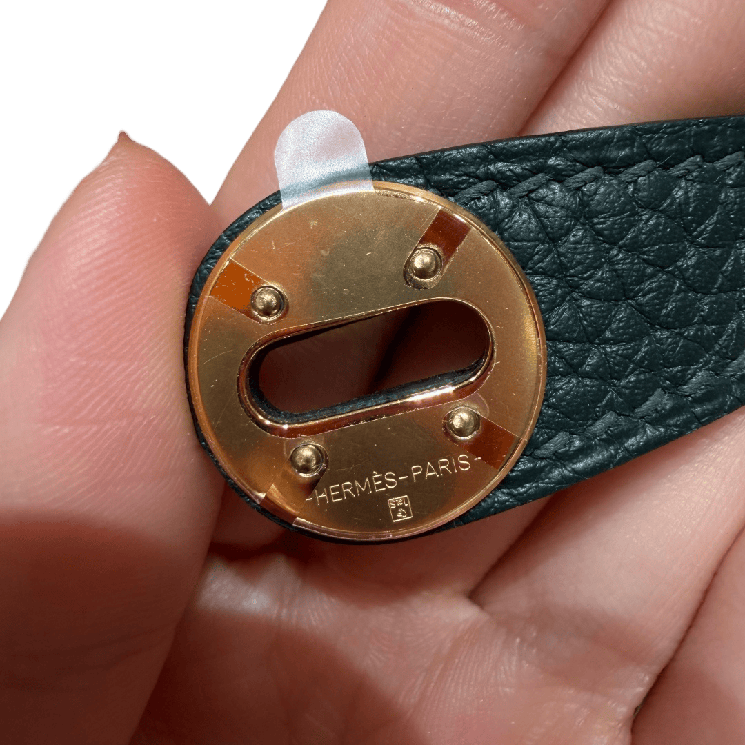Lindy  Clemence – Vert Foncé | Gold-Plated