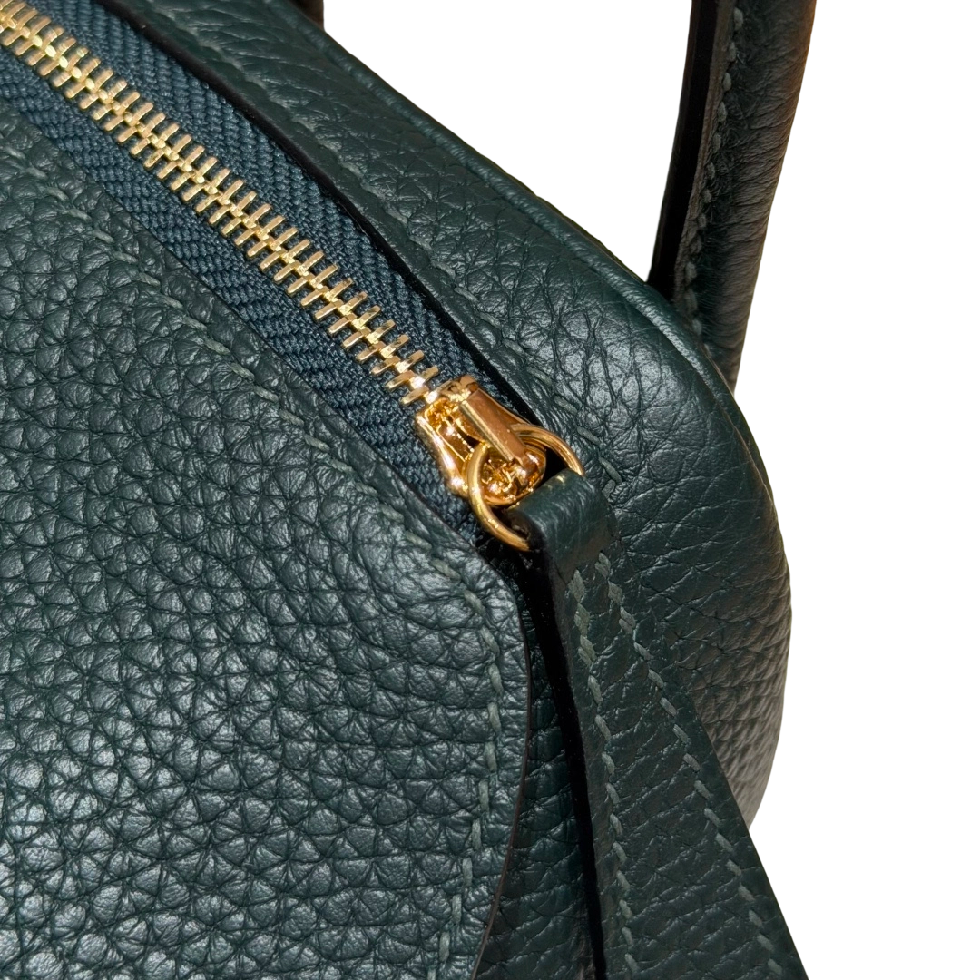 Lindy  Clemence – Vert Foncé | Gold-Plated