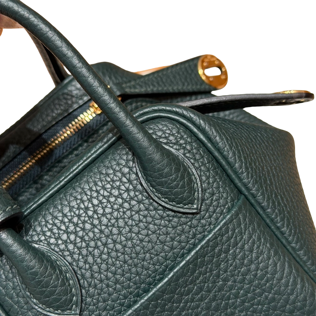 Lindy  Clemence – Vert Foncé | Gold-Plated