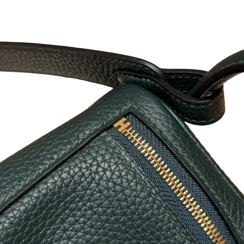 Lindy  Clemence – Vert Foncé | Gold-Plated